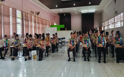 KUNJUNGAN DAN LATIHAN BERSAMA SMKN 1 PELAIHARI KAB. TANAH LAUT