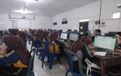 Uji Coba OSN-K (Olimpiade Sains Nasional Tingkat Kabupaten)  di SMAN 1 Satui
